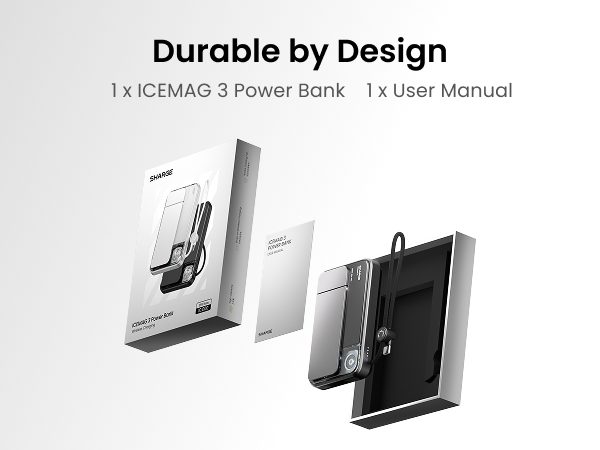 SHARGE ICEMAG 3 Magnetic Power Bank